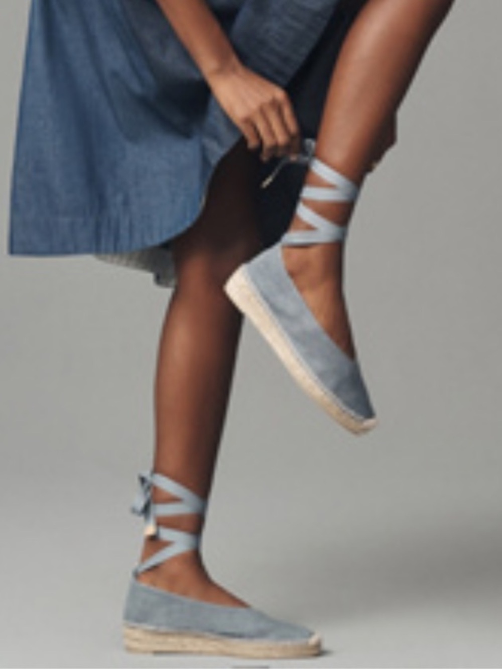 Castaner Gea Espadrille Wrap-Up Sandals